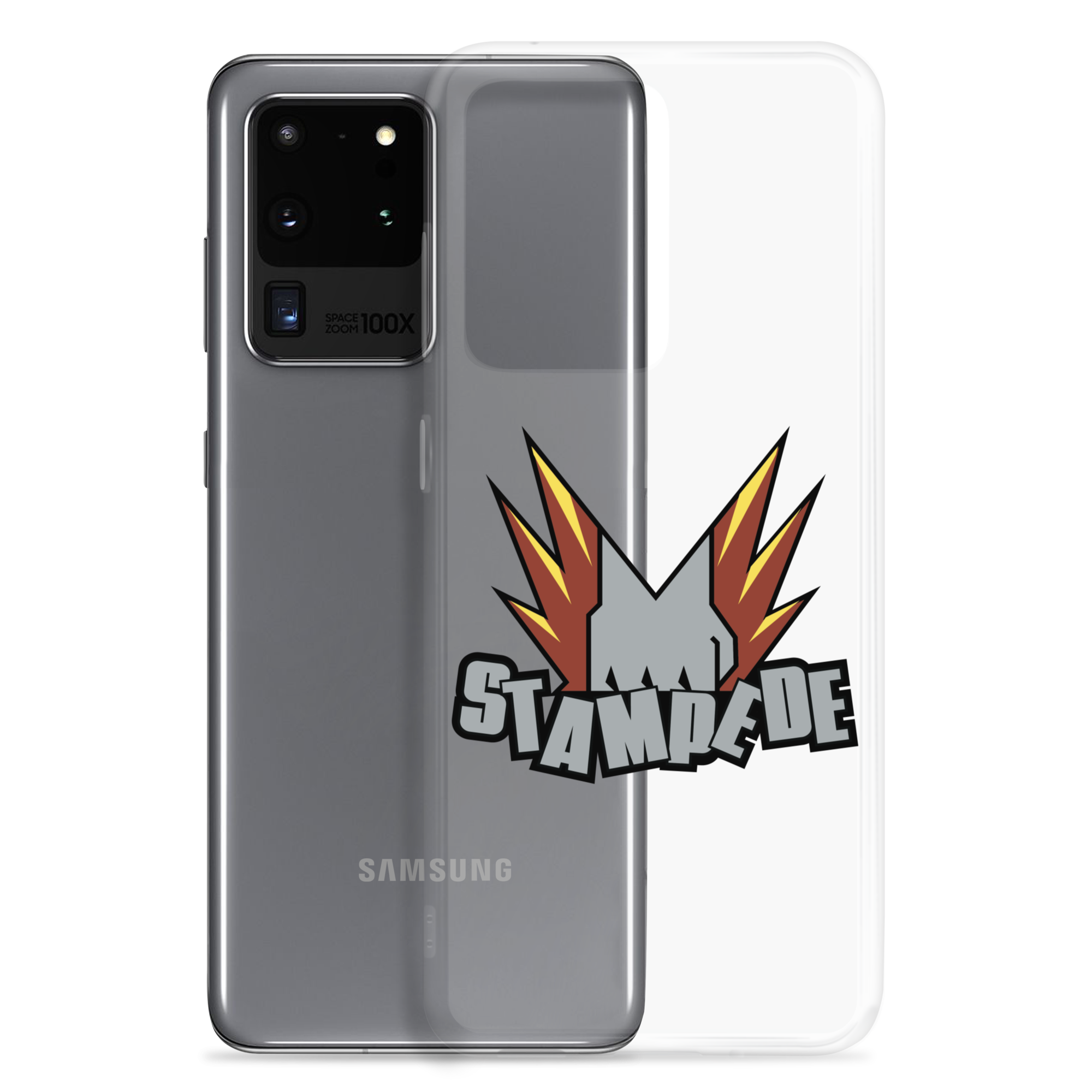 Zoo Jitsu Fighters Stampede Clear Protective Case for Samsung Galaxy - Durable Slim Cover for Everyday Use & Gaming Enthusiasts