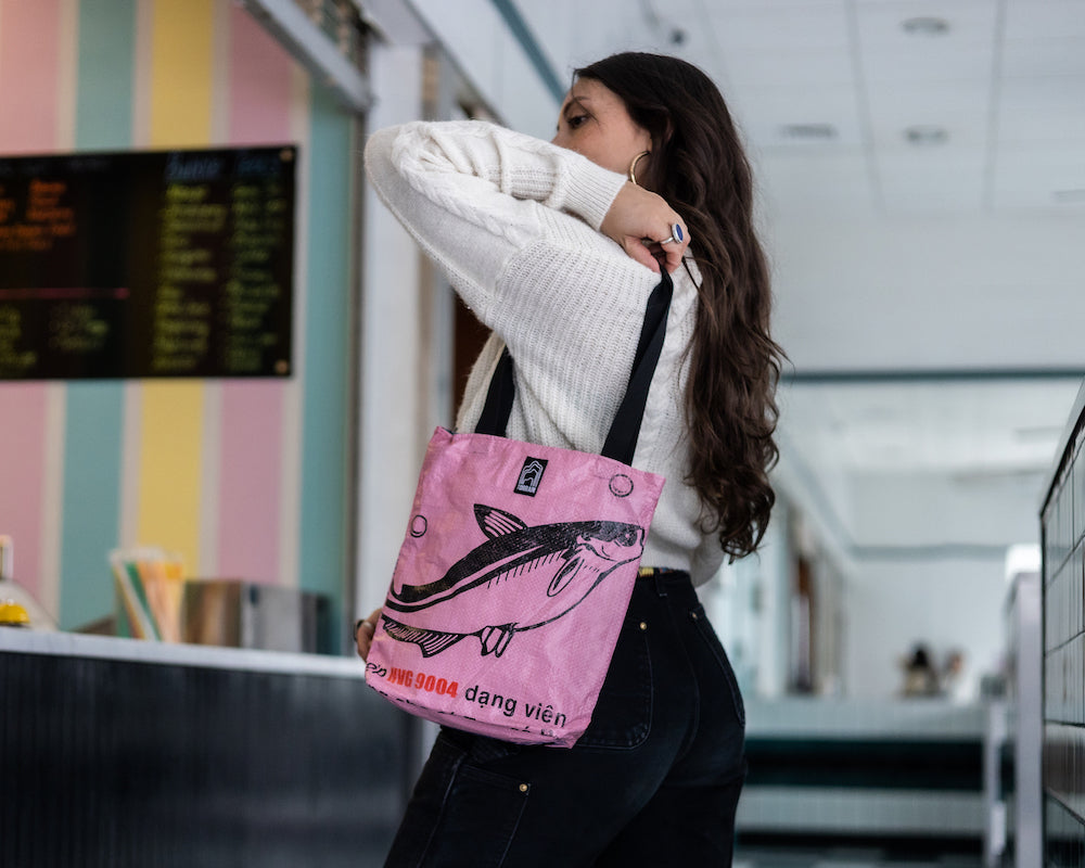 Albi Tote Bag - Stylish & Durable Cotton Canvas Tote for Women - Perfect for Shopping, Beach, Work & Everyday Use