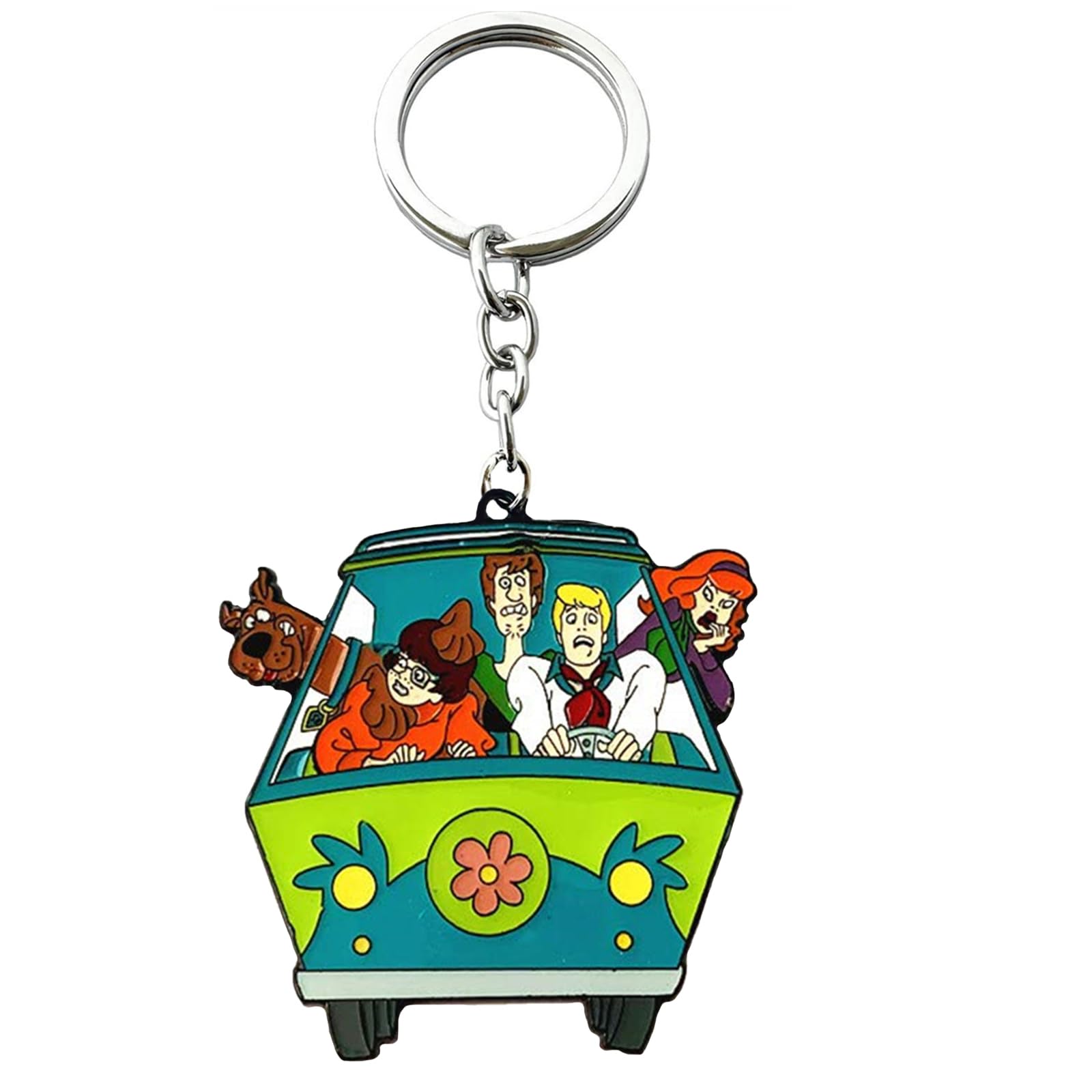 Anime Cartoons Keychains - Cute & Durable Gifts for Fans, Perfect for Backpacks, Bags, and Keyrings