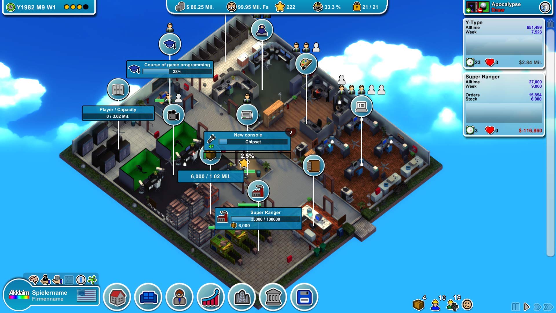 Mad Games Tycoon for Nintendo Switch - Business Simulation Game | Build & Manage Your Gaming Empire | Perfect for Aspiring Game Developers & Strategy Lovers