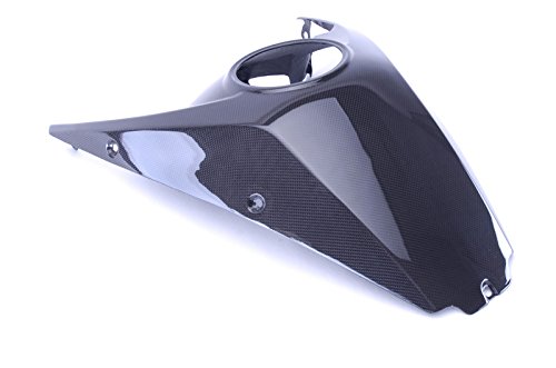 Premium Carbon Fiber Tank Cover for KTM 1290 Super Adventure (2015) - CBKT-SA1290-TKC - Lightweight & Durable Motorcycle Accessory for Off-Road Protection & Style Enhancement