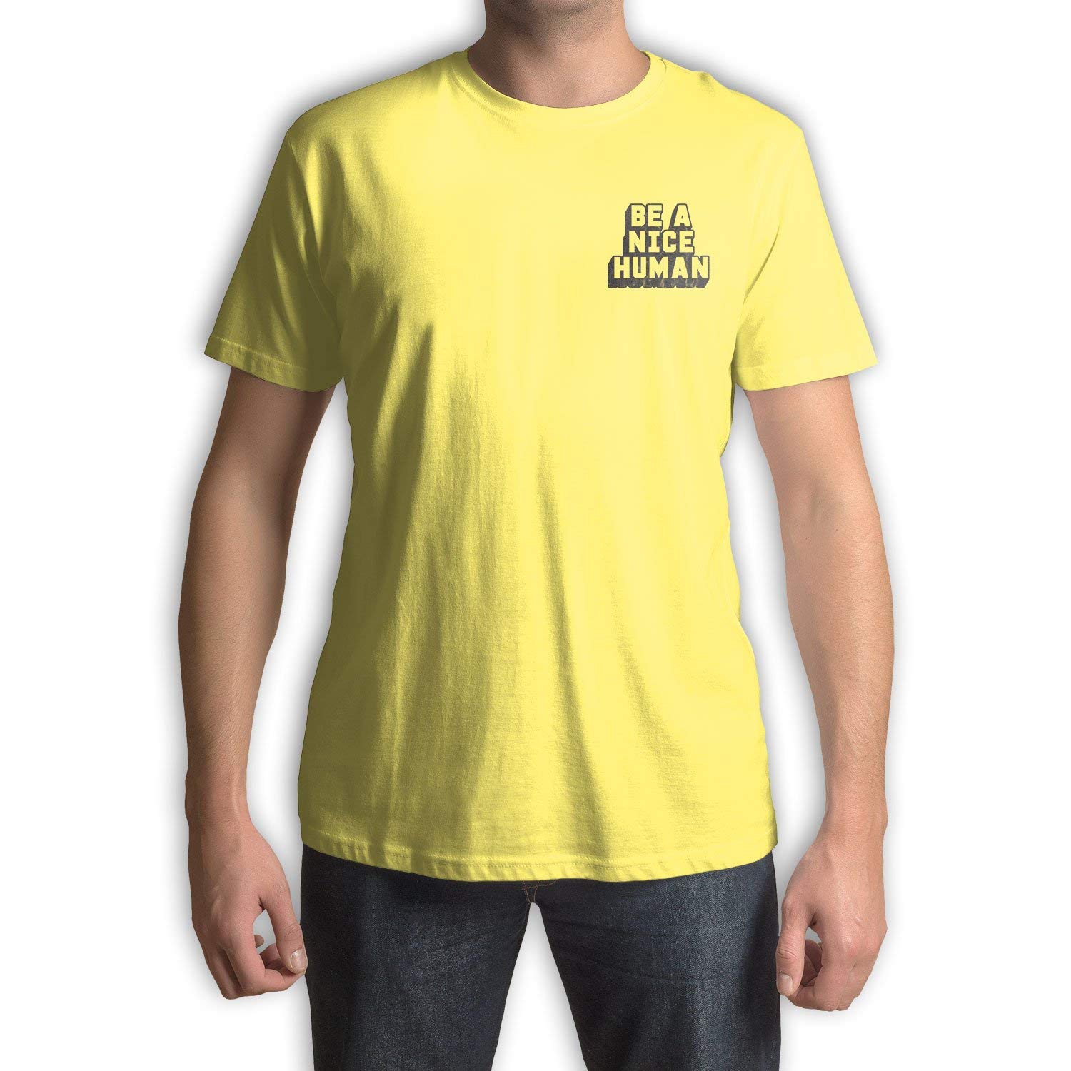 Be A Nice Human Unisex T-Shirt - Men's & Women's Kindness Fashion for World Peace | Casual Wear, Street Style, Gifts for Good Vibes