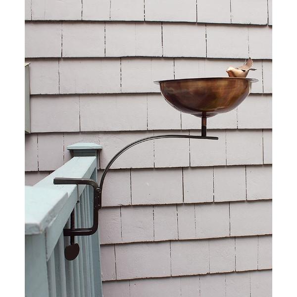 Heart Shaped Birdbath for Garden - Outdoor Decorative Bird Bath with Stand, Perfect for Attracting Birds to Your Backyard or Patio