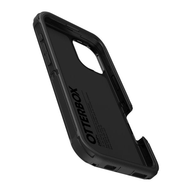 iPhone 16 Pro Max OtterBox Defender Series with MagSafe - Rugged Protective Case (Black) | Shockproof & Drop Protection for Outdoor, Work & Daily Use