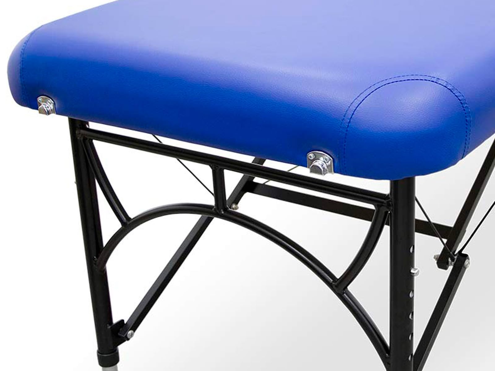 QUIRUMED Easy Force Aluminum Folding Massage Table - Adjustable Height, Lightweight (210kg Capacity) - Professional Leatherette Surface with High-Density Foam - Perfect for Spa, Home Massage & Physical Therapy Sessions