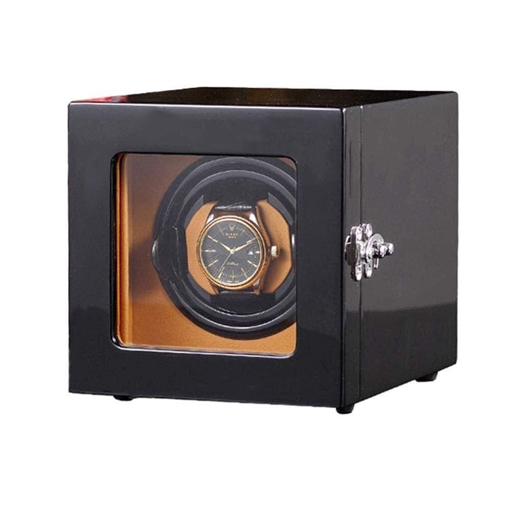 Premium Automatic Watch Winder Box - 360° Rotation Storage Case for Self-Winding Watches | Perfect for Travel, Display & Mechanical Watch Maintenance