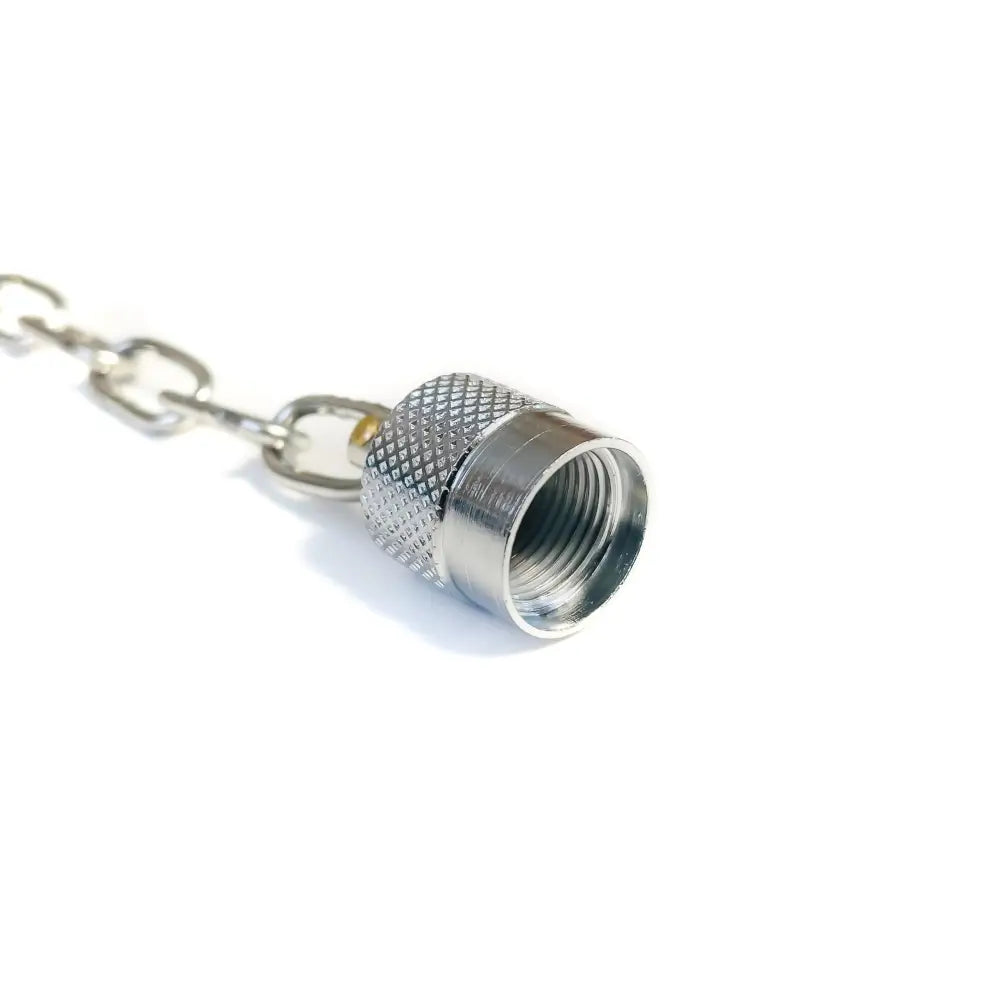 AA Large Bore Valve Fishing Tool with 2 ft. Chain - Heavy Duty Oilfield Retrieval Equipment for Stuck Valves & Downhole Tools