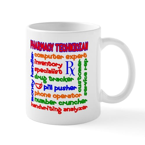 White - Pharmacy Technician Mug