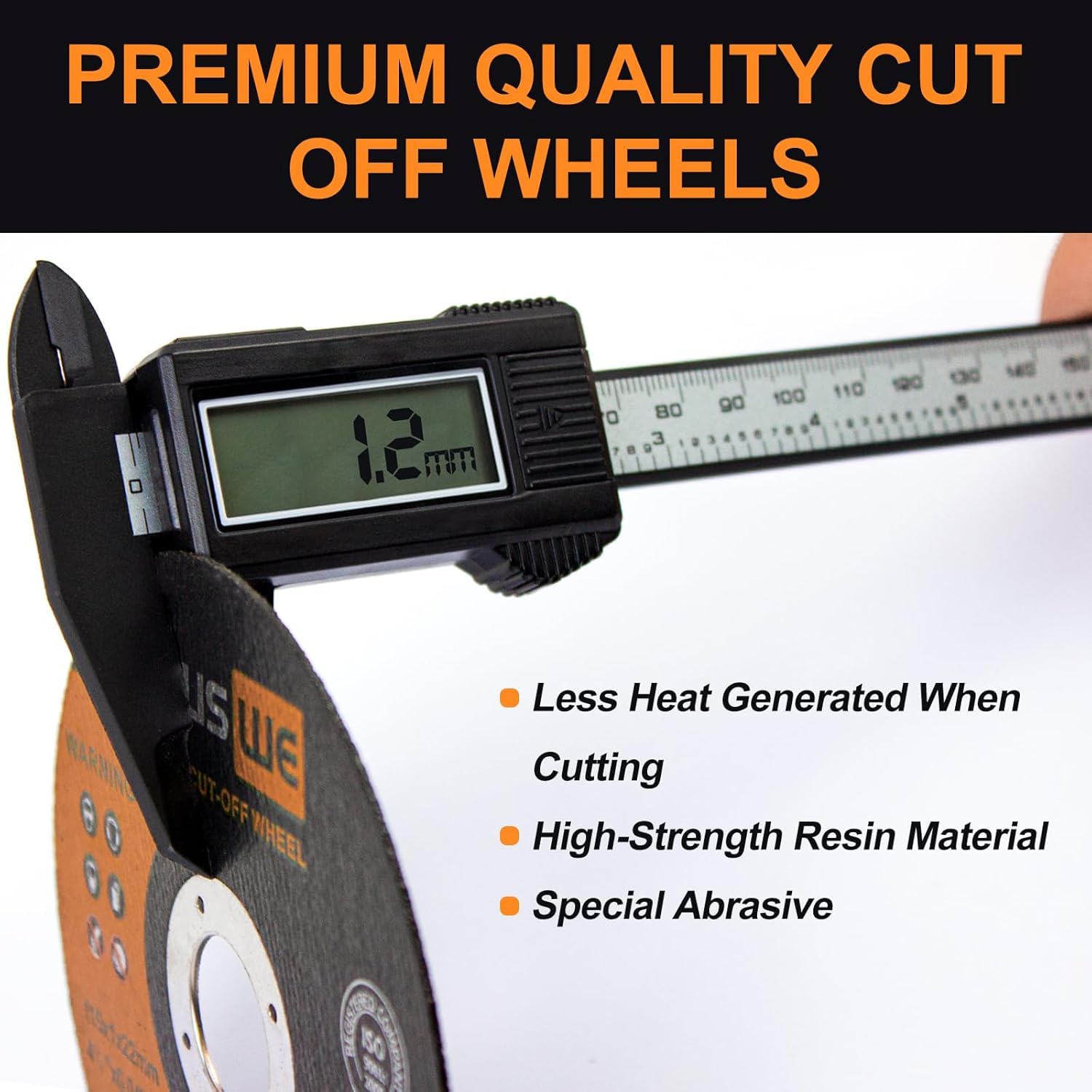 3 Inch Cut Off Wheel 25 Pack - 1/4
