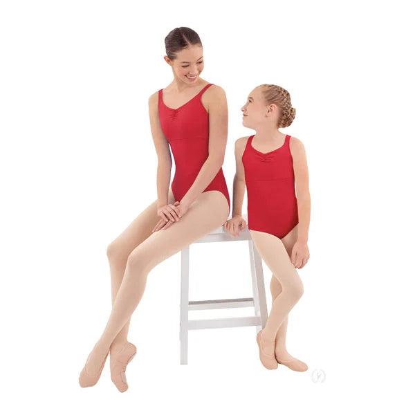 Eurotard Women's Pinch Front Slim Tank Leotard - Stretchy Dancewear for Ballet, Yoga & Gymnastics - Comfortable Performance Wear for Practice & Recitals