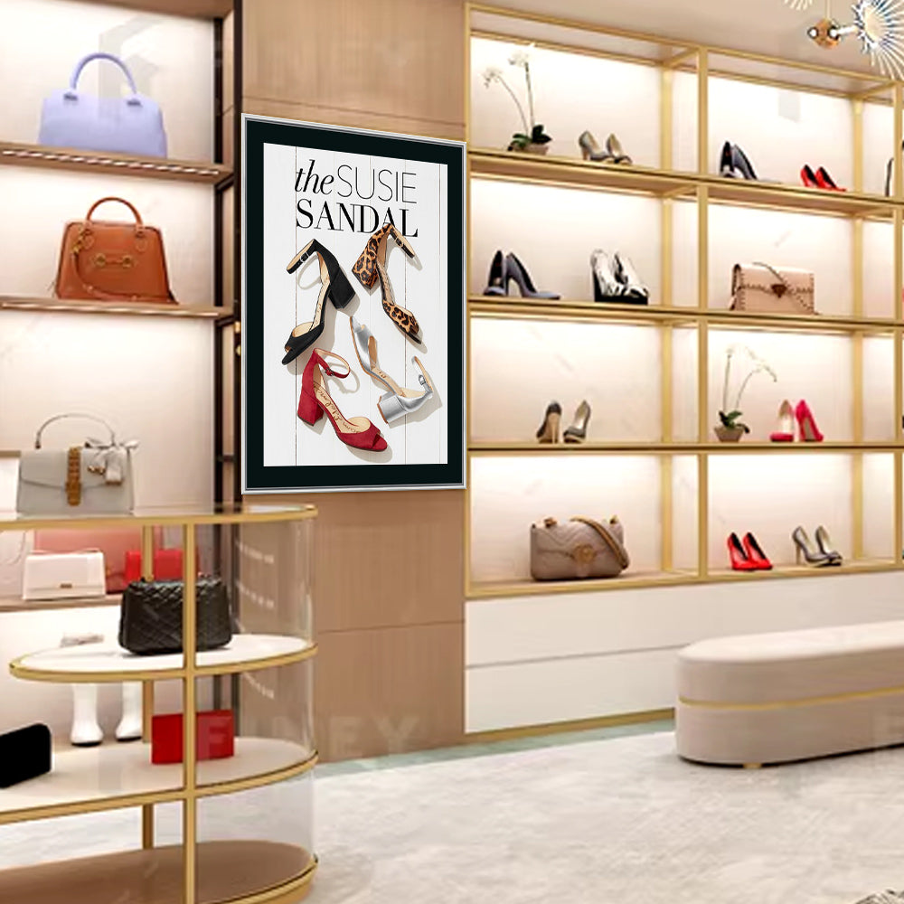 Classic Swing Open Metal Poster Frames - Changeable Display with 40+ Sizes & Custom Options | Perfect for Home Decor, Office Wall Art & Gallery Exhibitions