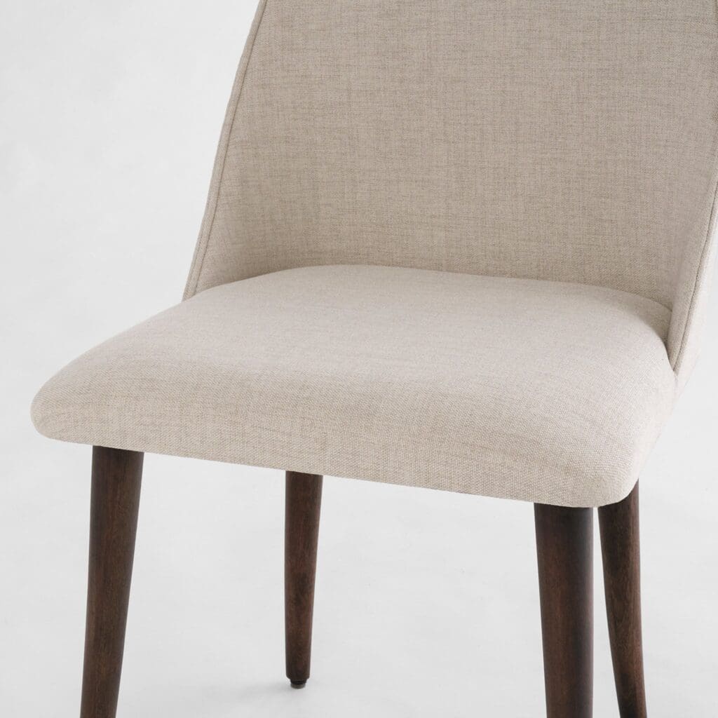 Cyan Design 11755 Edu Dining Chair - Dark Brown & Taupe Upholstered School Chair for Classrooms, Cafeterias & Home Study Areas