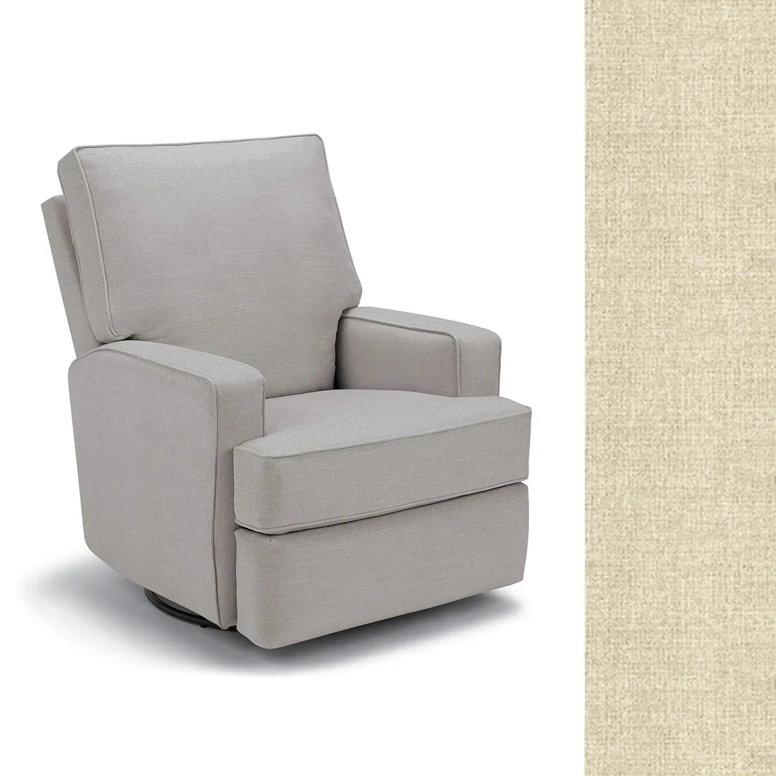 Best Kersey Swivel Recliner Chair - Ergonomic Comfort for Living Room, Home Theater & Office - 360° Rotation with Lumbar Support