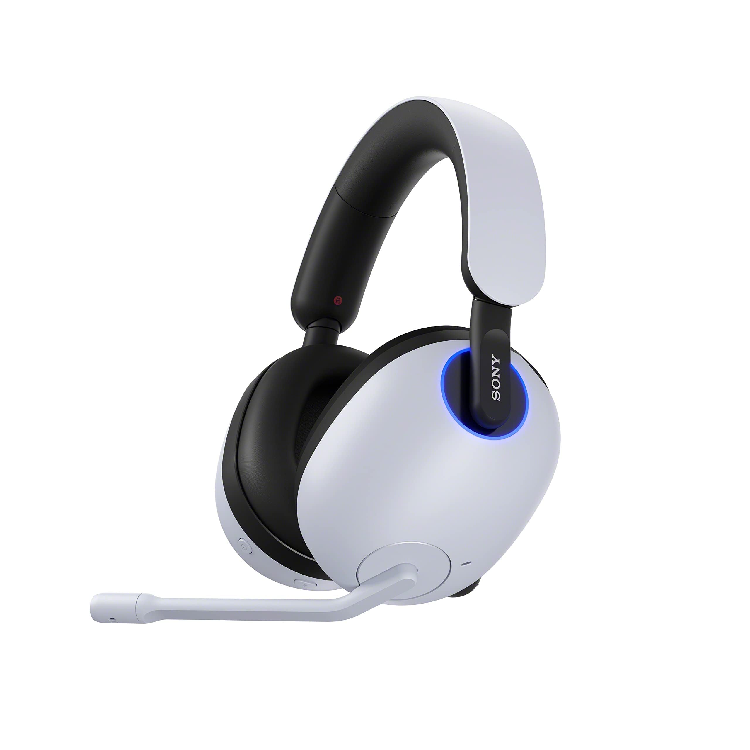 Sony INZONE H9 Wireless Gaming Headset with Active Noise Cancellation, Bluetooth 5.0, Built-in Mic, 360 Spatial Sound for PC & PS5 (WH-G900N) - White - Perfect for Competitive Gaming, Streaming and Immersive Playstation 5 Experiences
