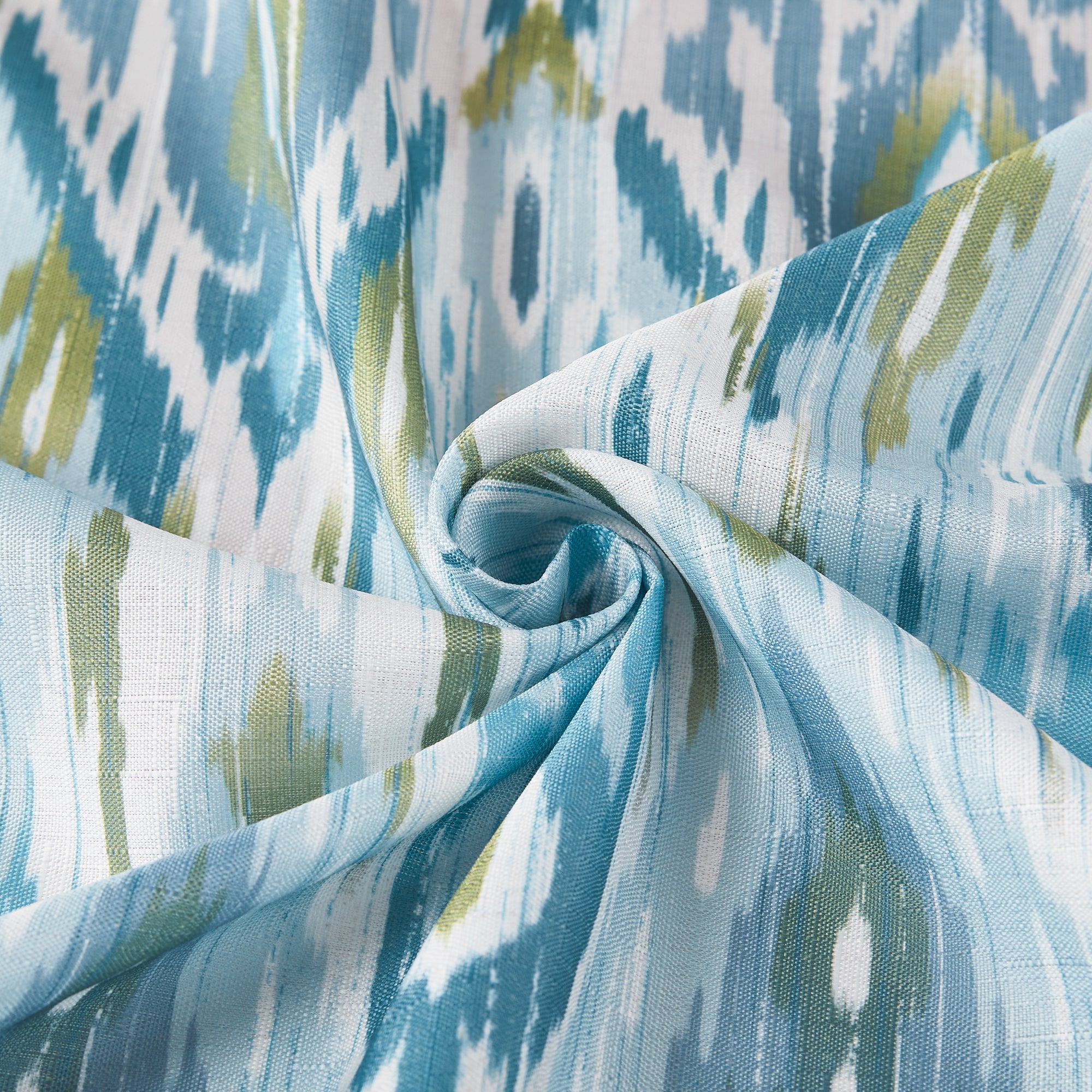 Stylish Ikat Drops Shower Curtain - Waterproof Bathroom Decor for Modern Homes - Perfect for Bathrooms, Guest Rooms & Spa Retreats