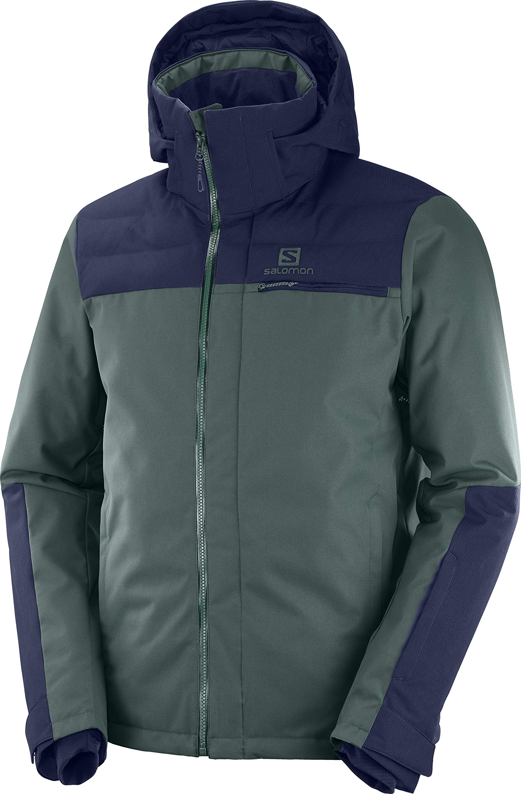 Salomon Men's Stormbraver Waterproof Windproof Jacket - Lightweight Hiking Raincoat for Outdoor Adventures, Camping & Travel