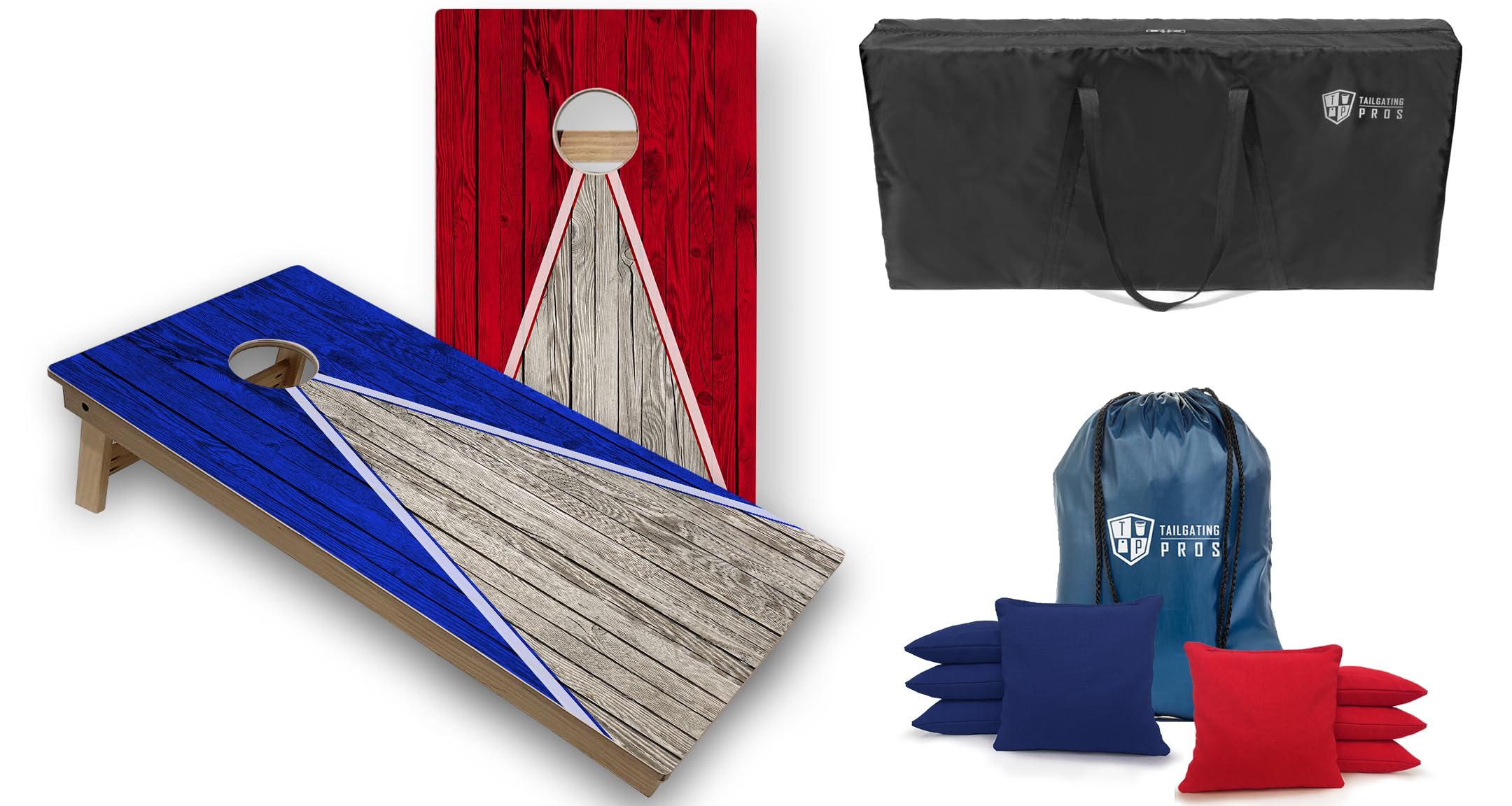 Premium Tournament Grade Cornhole Boards Set with Built-in Multicolor LED Lights - 4'x2' Regulation Size, Includes 8 Bean Bags & Carrying Case - Perfect for Tailgating, Backyard Parties, and Outdoor Games