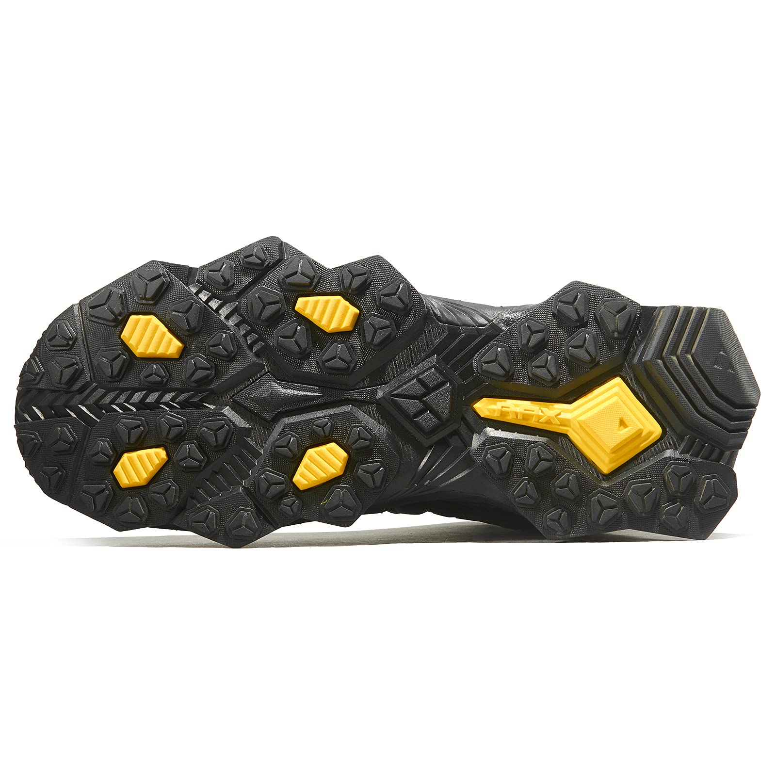 RAX Men's Waterproof Hiking Boots - Lightweight Jungle Wolf Design for Outdoor Camping & Backpacking - Perfect for Trail Walking, Mountain Climbing and Wilderness Adventures