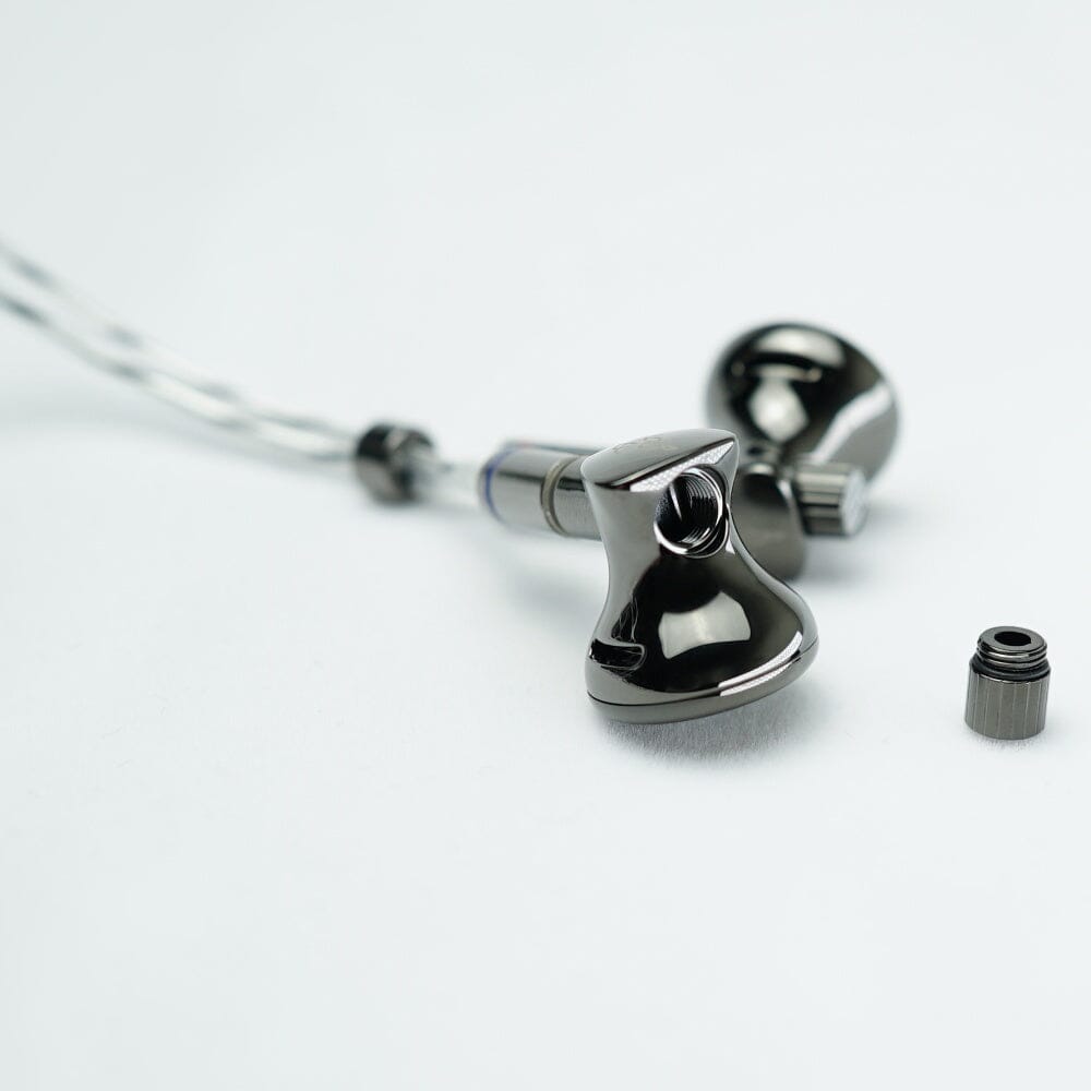 BGVP DX7 Flagship Tunable Flat Head Earbuds - High Fidelity Sound, Detachable Cable, Comfort Fit - Perfect for Audiophiles, Commuting & Workout Sessions