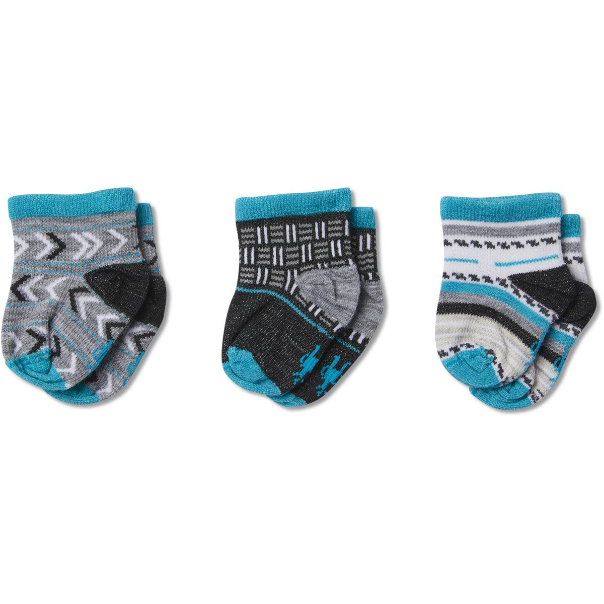 Soft Baby Bootie Socks Trio Gift Set - Warm Non-Slip Infant Socks for Newborns & Toddlers - Perfect for Gifts, Photo Shoots & Everyday Comfort