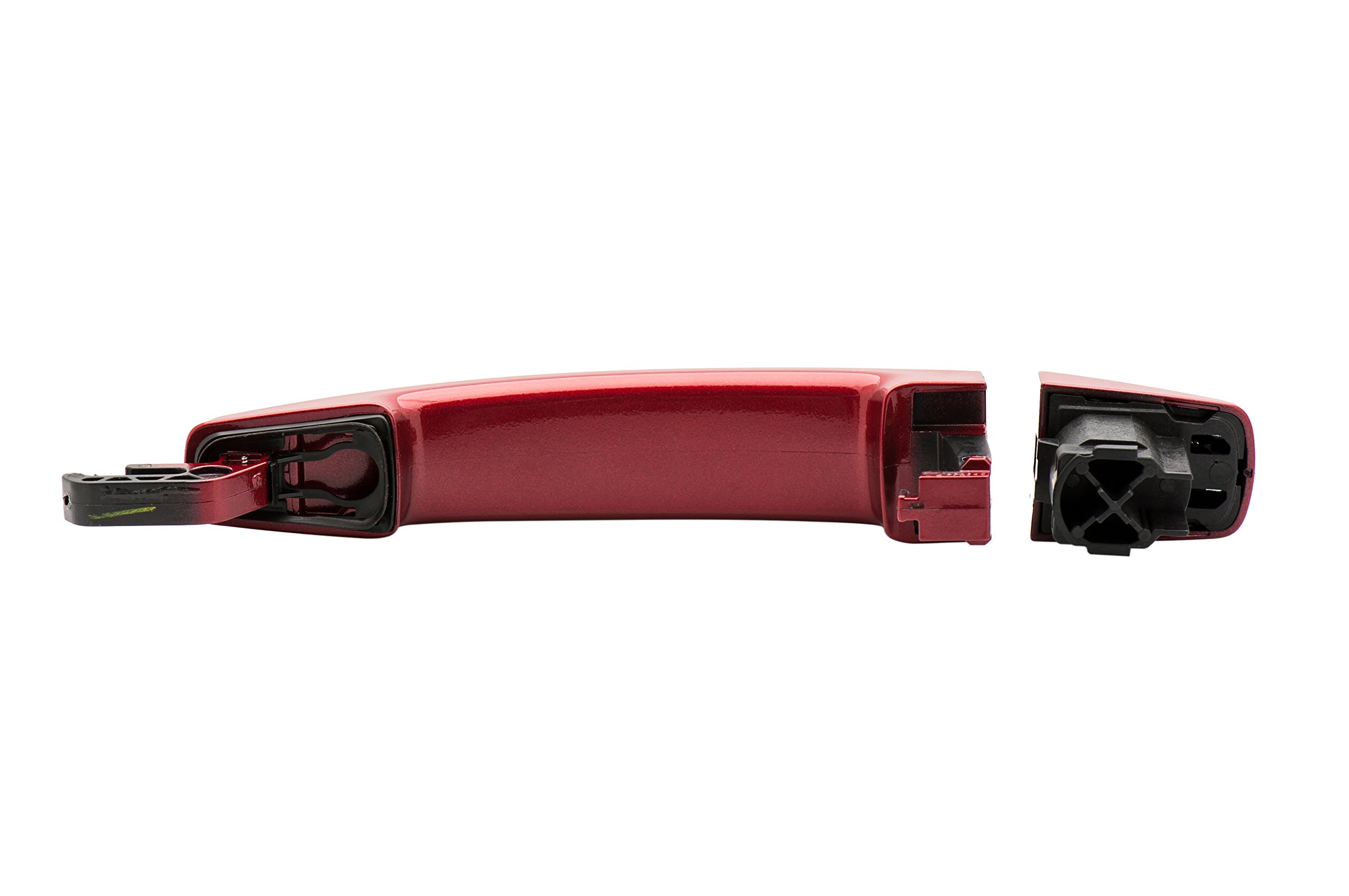 ACDelco GM Accessories 20919352 Claret Red Front & Rear Door Handles with Chrome Strip - Perfect for Chevy, GMC, Buick & Cadillac Vehicle Upgrades