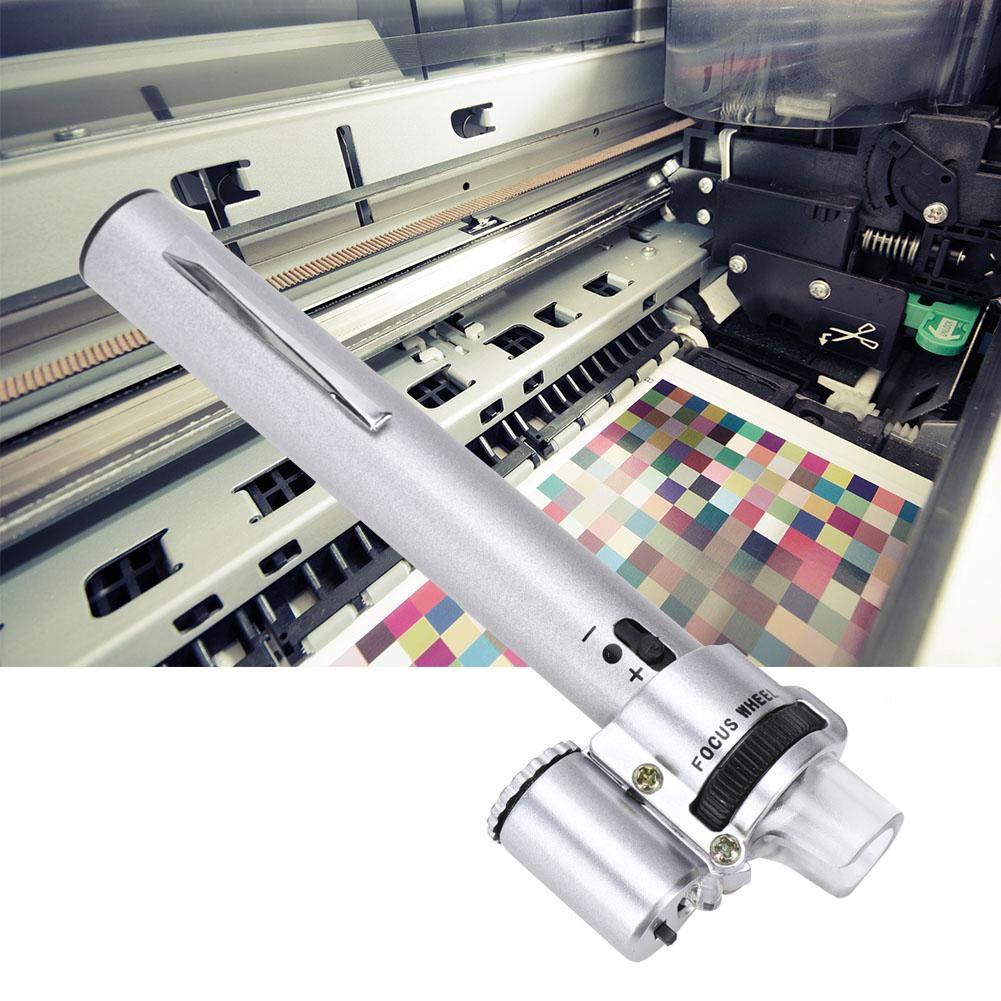 100X LED Magnifying Glass Pen - Adjustable Portable Handheld Magnifier for Jewelry Inspection, Coin Collecting & Small Object Observation - Perfect for Watch Repair, Reading Fine Print & Hobby Crafts