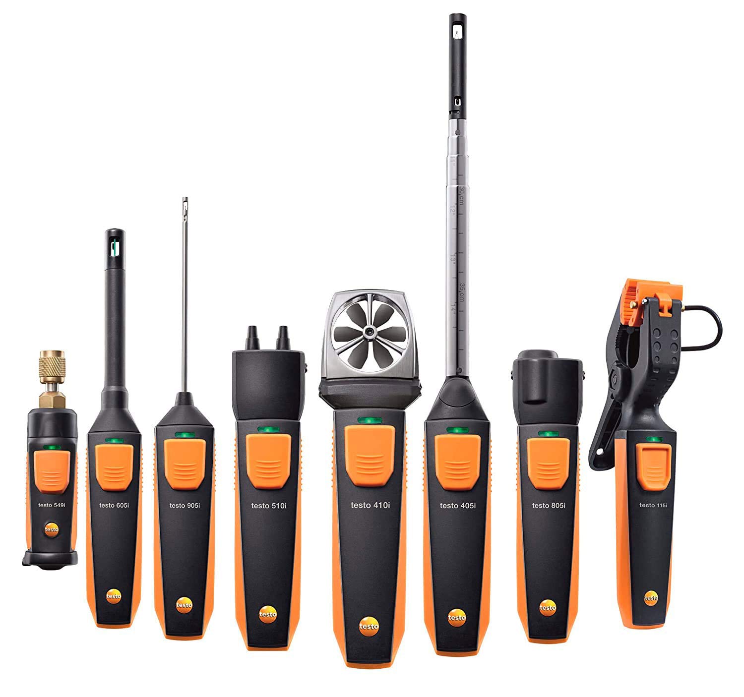 Testo 0560 1605 605I Wireless Smart Thermo-Hygrometer with Probe - 1