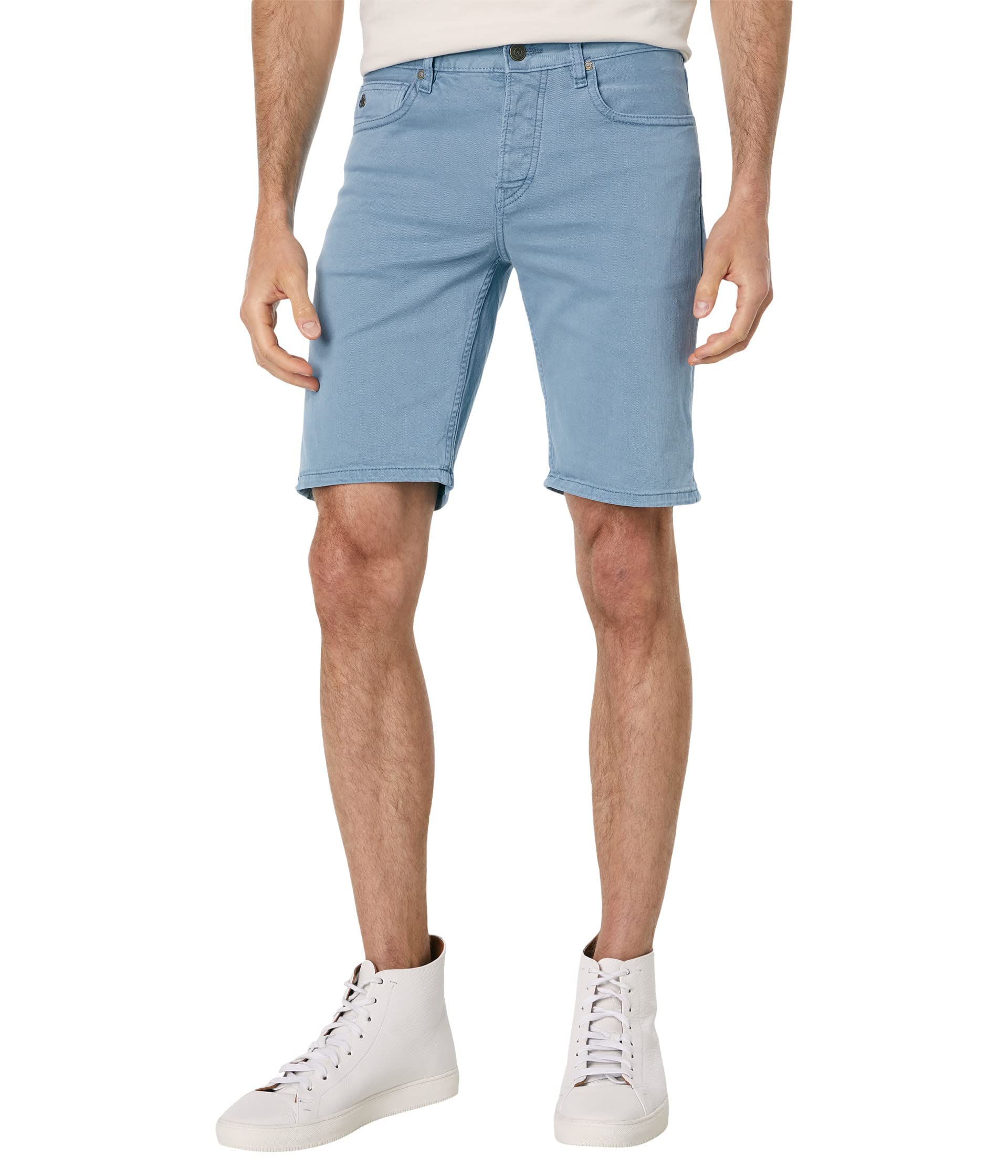 Scotch & Soda Ralston Garment Dyed Twill Five-Pocket Shorts for Men - Comfortable Casual Summer Shorts for Outdoor Activities & Beach Wear