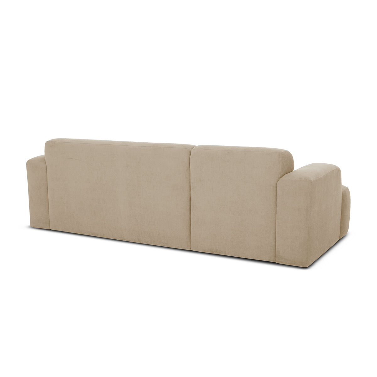 Brooklyn 3-Seater Sofa - Modern Fabric Couch for Living Room, Lounge & Family Room - Comfortable Sectional Sofa for Home Decor