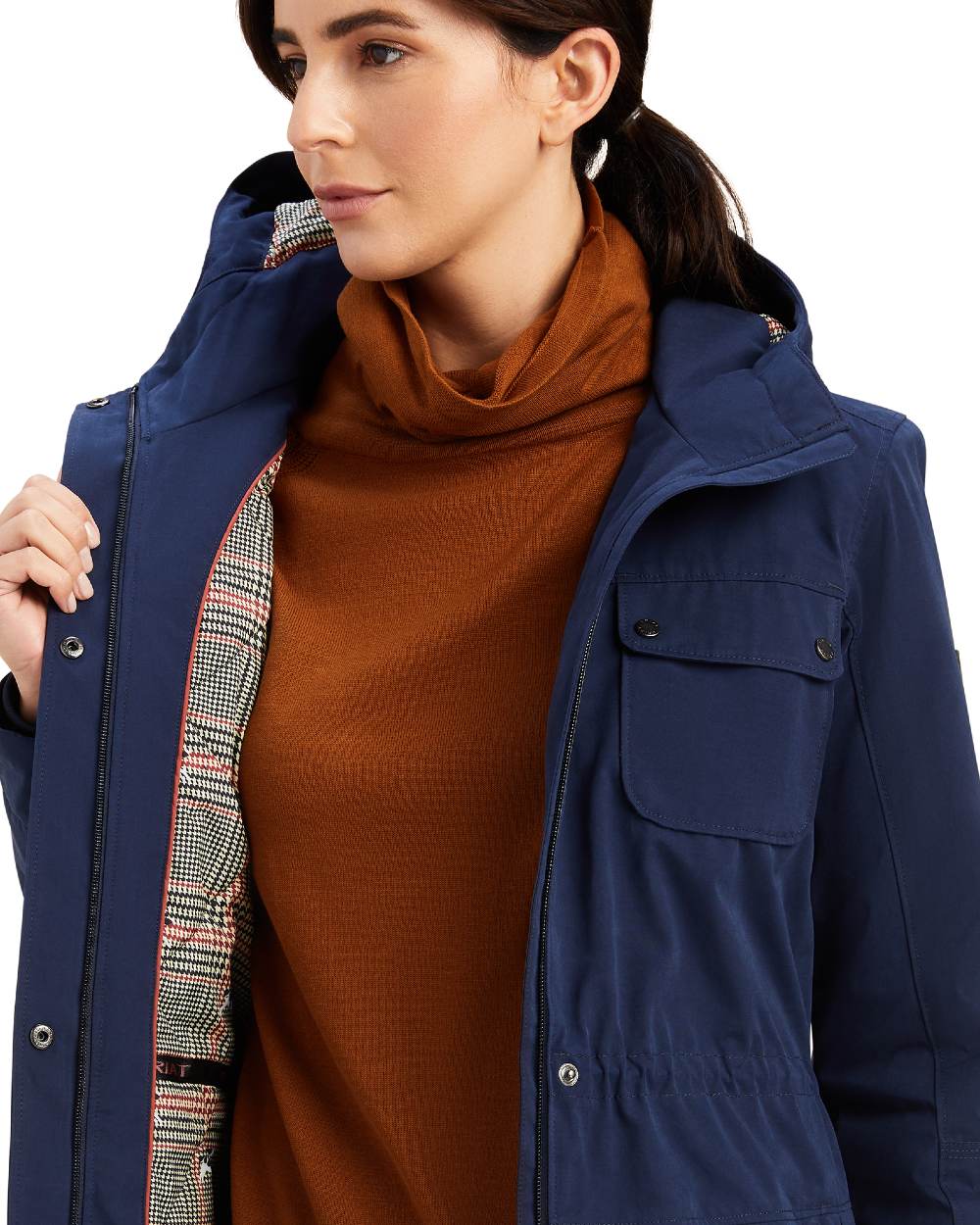 Ariat Women's Argentium Waterproof Parka Jacket - Winter Coat for Outdoor Activities, Hiking & Horse Riding