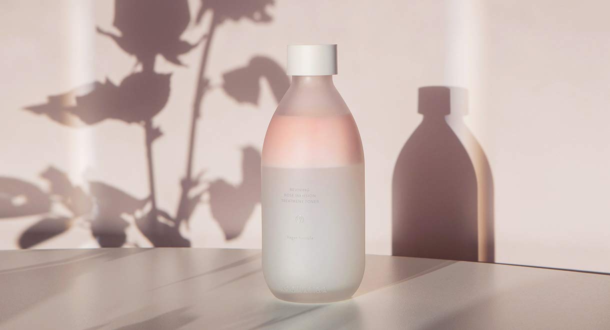 Aromatica Reviving Rose Infusion Treatment Toner 200ml - Hydrating Facial Toner with Rose Extract for Dry & Sensitive Skin | Perfect for Daily Skincare Routine & Post-Cleansing Refreshment