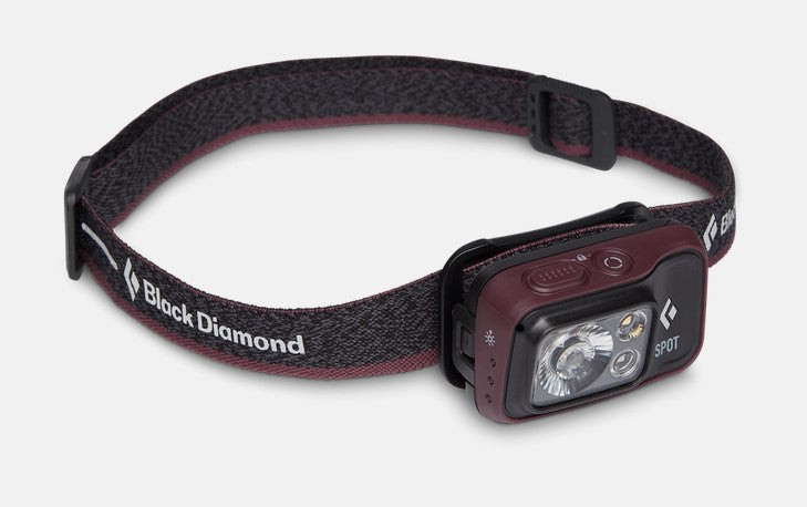 Black Diamond Spot 400 Headlamp - 400 Lumens, Waterproof, Rechargeable Headlight for Camping, Hiking & Outdoor Adventures