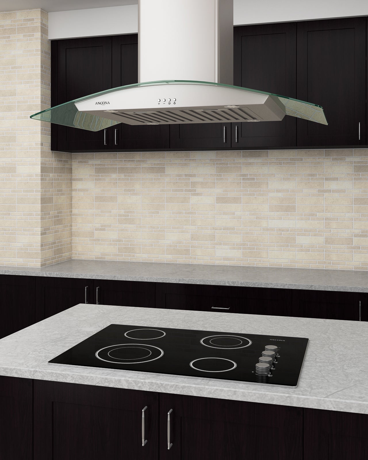 IGCP430 30-Inch 420 CFM Convertible Under Cabinet Range Hood - Stainless Steel Kitchen Vent Hood for Gas & Electric Stoves, Perfect for Home Cooking & Smoke Removal