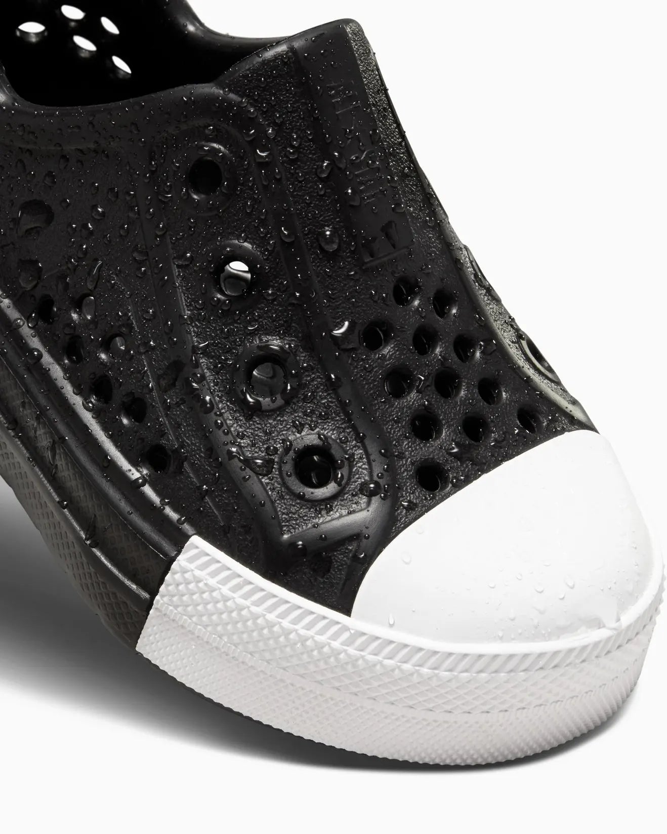 Converse Kids All Star Play Lite CX Easy On Black/White Clogs - Comfortable Slip-On Sneakers for Boys & Girls - Perfect for School, Play & Everyday Wear