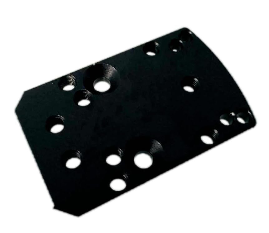 ADE Universal Red Dot Mounting Plate Adapter - Convert RMR/SRO Footprint Optics to Fit ADE RD3, Vortex Venom/Viper, Burris Fastfire & Shield Red Dots - Perfect for Pistol Optics & Firearm Accessories
