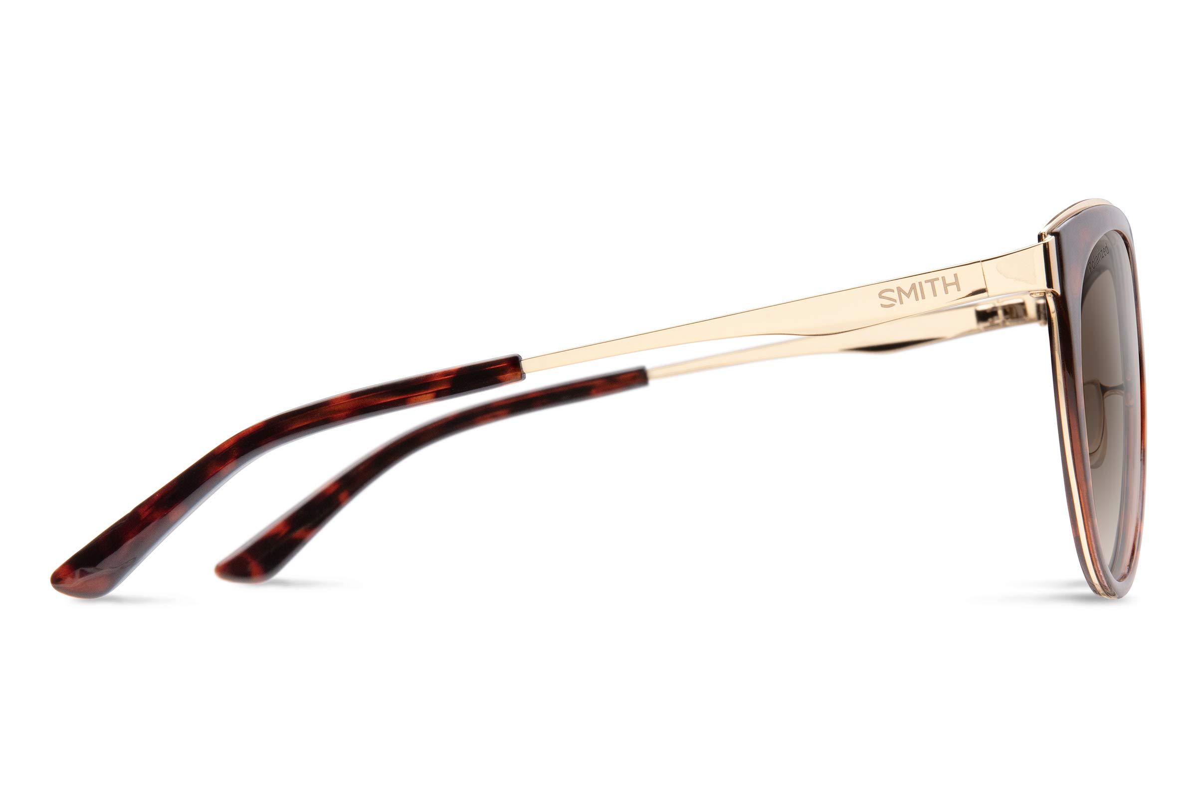 SMITH Somerset Performance Sports Sunglasses for Men & Women – Polarized Brown Gradient Tortoise Frame – Ideal for Cycling, Running, Baseball & Golf – UV Protection Outdoor Active Lifestyle Eyewear