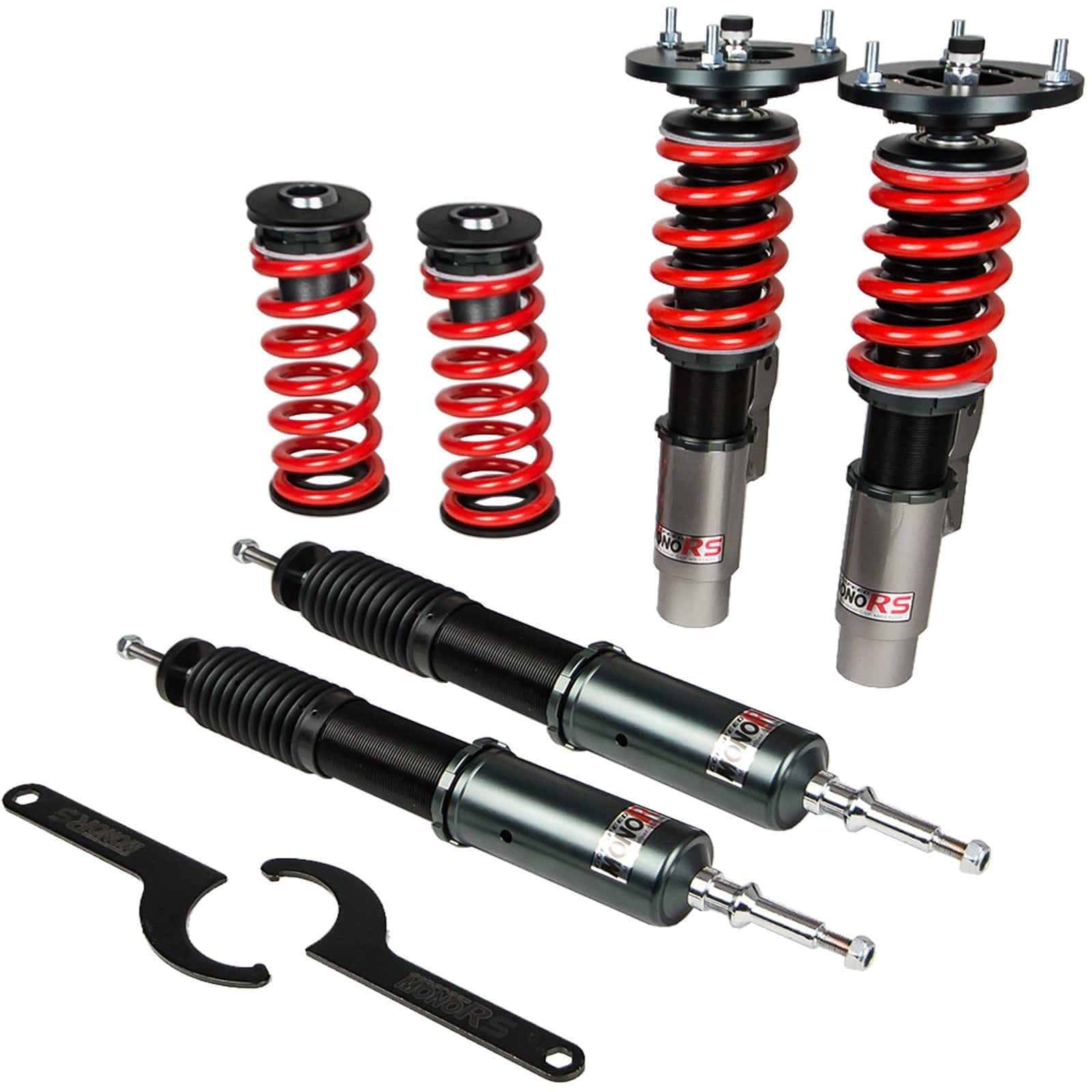 Godspeed Project Mono RS Coilover Kit for 2006-2013 BMW 3 Series RWD (E90/E91/E92/E93) - Front & Rear Suspension Upgrade for Performance Driving & Track Use