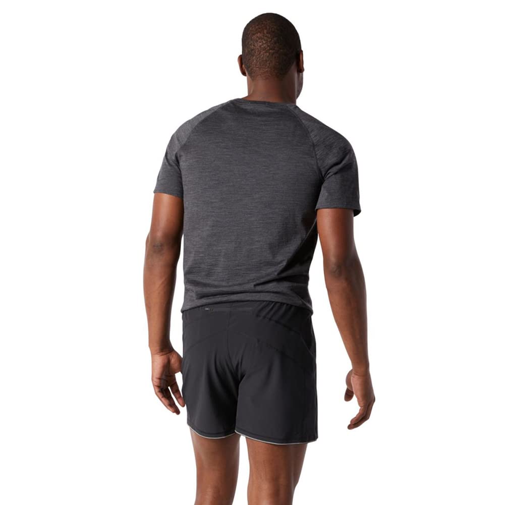 Smartwool Men's Merino Sport Lined 5'' Shorts - Breathable & Odor-Resistant Hiking & Running Shorts for Outdoor Activities & Gym Workouts