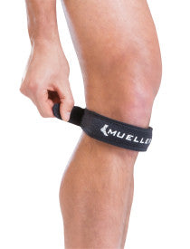 Mueller Jumper's Knee Strap - Patella Support Band for Running, Basketball & Volleyball - Relieves Knee Pain & Tendonitis - Ideal for Athletes & Active Lifestyles (Use During Sports, Workouts & Daily Activities)