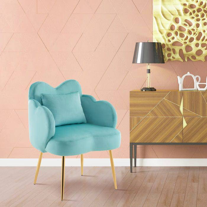 Professional Cotton Candy Manicure Chair for Salon & Spa - Ergonomic Nail Salon Stool with Adjustable Height - Perfect for Pedicures, Manicures, and Beauty Treatments