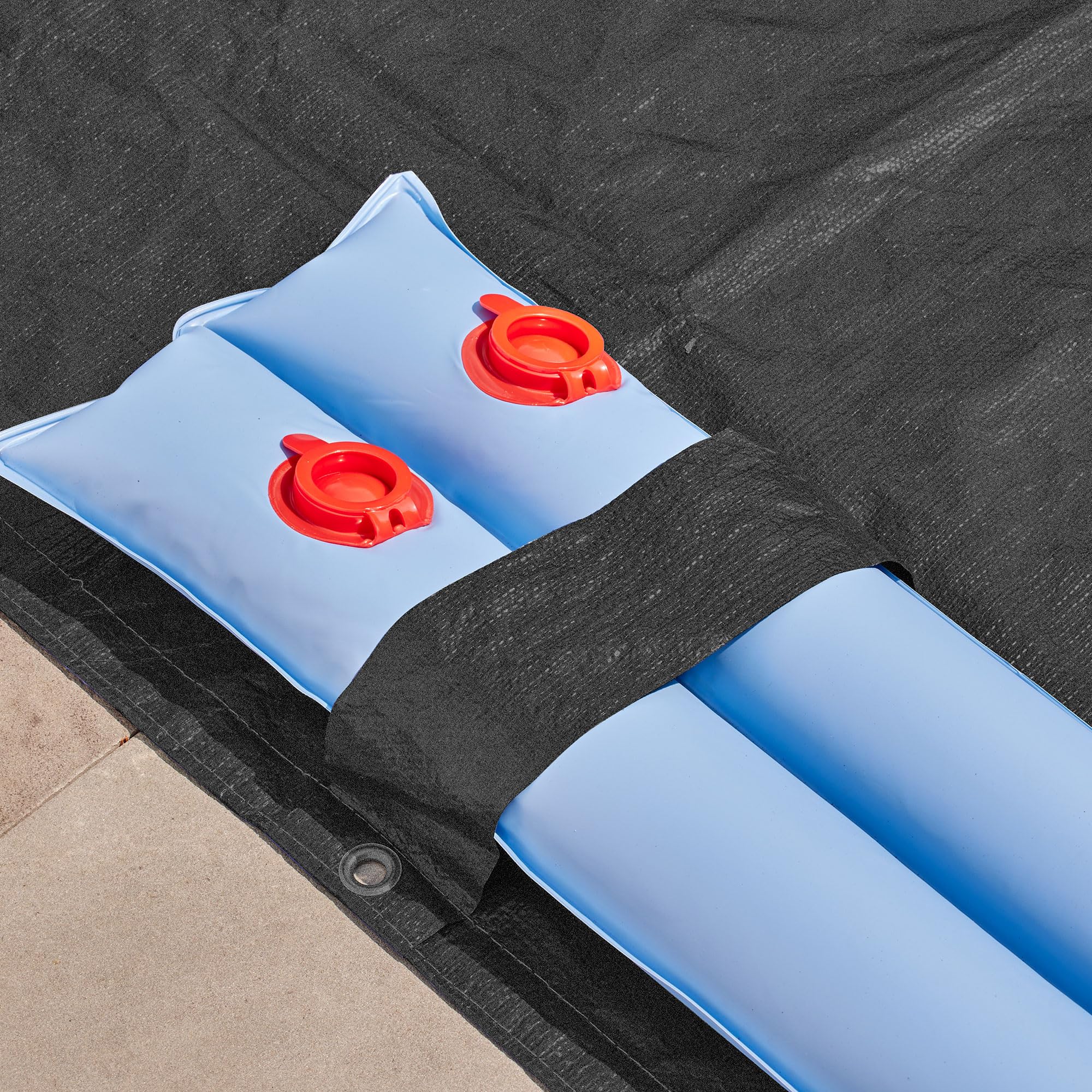 Doheny’s Commercial-Grade 24' x 48' Mesh Winter Pool Cover for Inground Pools | Tear-Resistant Weave | Heavy-Duty Protection for Harsh Winter Weather | Best Value Winter Pool Cover