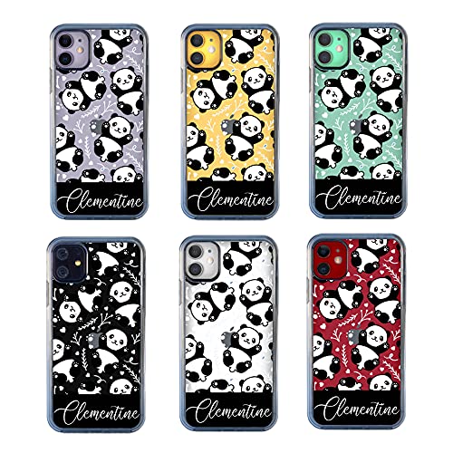 Guard Dog Case Compatible with iPhone 11 - Clear Protective Bumper with Custom Baby Pandas Design - Shockproof & Scratch-Resistant Phone Cover - Perfect for Everyday Use, Travel & Outdoor Activities
