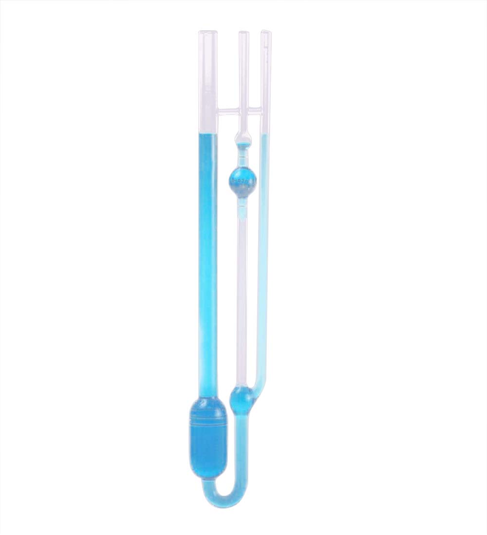 1835 Ubbelohde Viscometer - Glass Capillary Viscosity Meter (1.1-1.2mm) for Petroleum, Lubricants & Polymer Testing - Lab Equipment for Accurate Viscosity Measurement