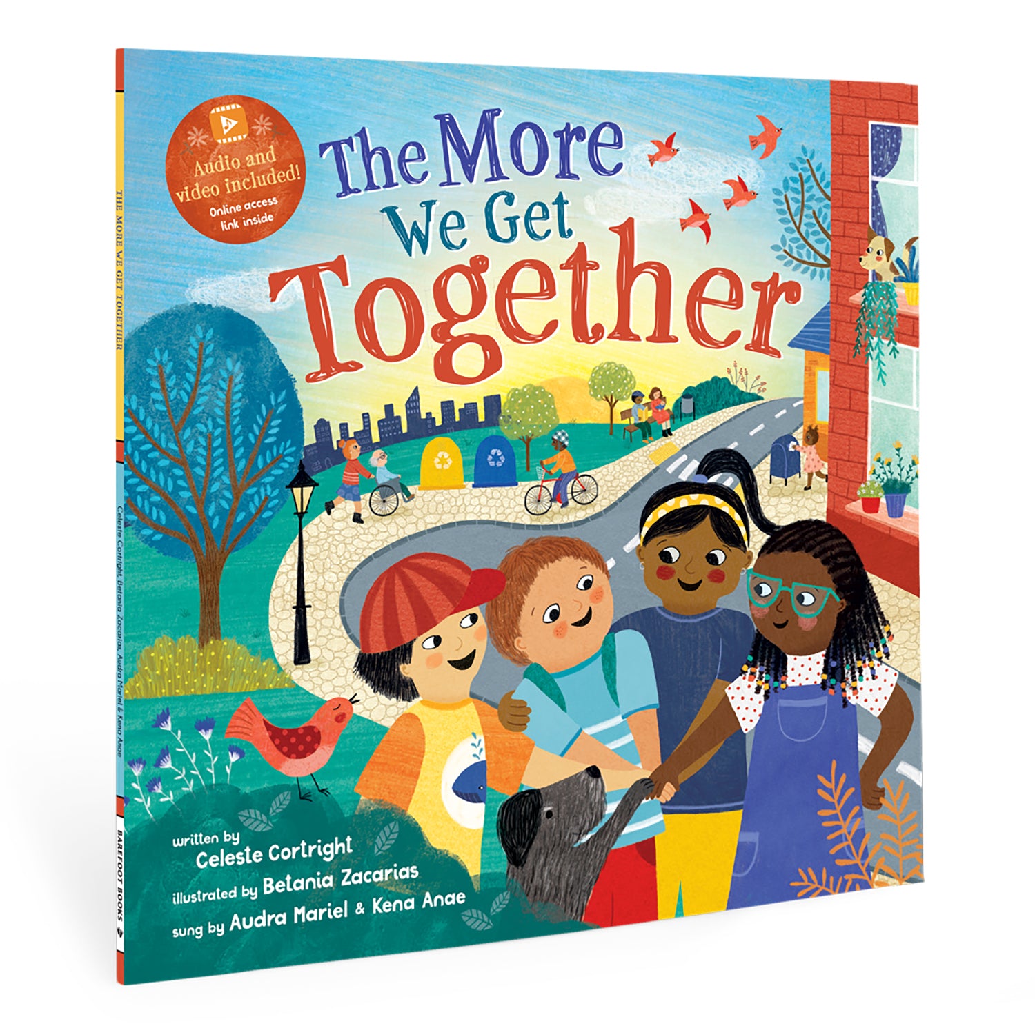 Barefoot Books 1st Grade Friendship & Community Singalong Set - 4 Piece Children's Educational Music Collection for Classroom & Homeschool Learning
