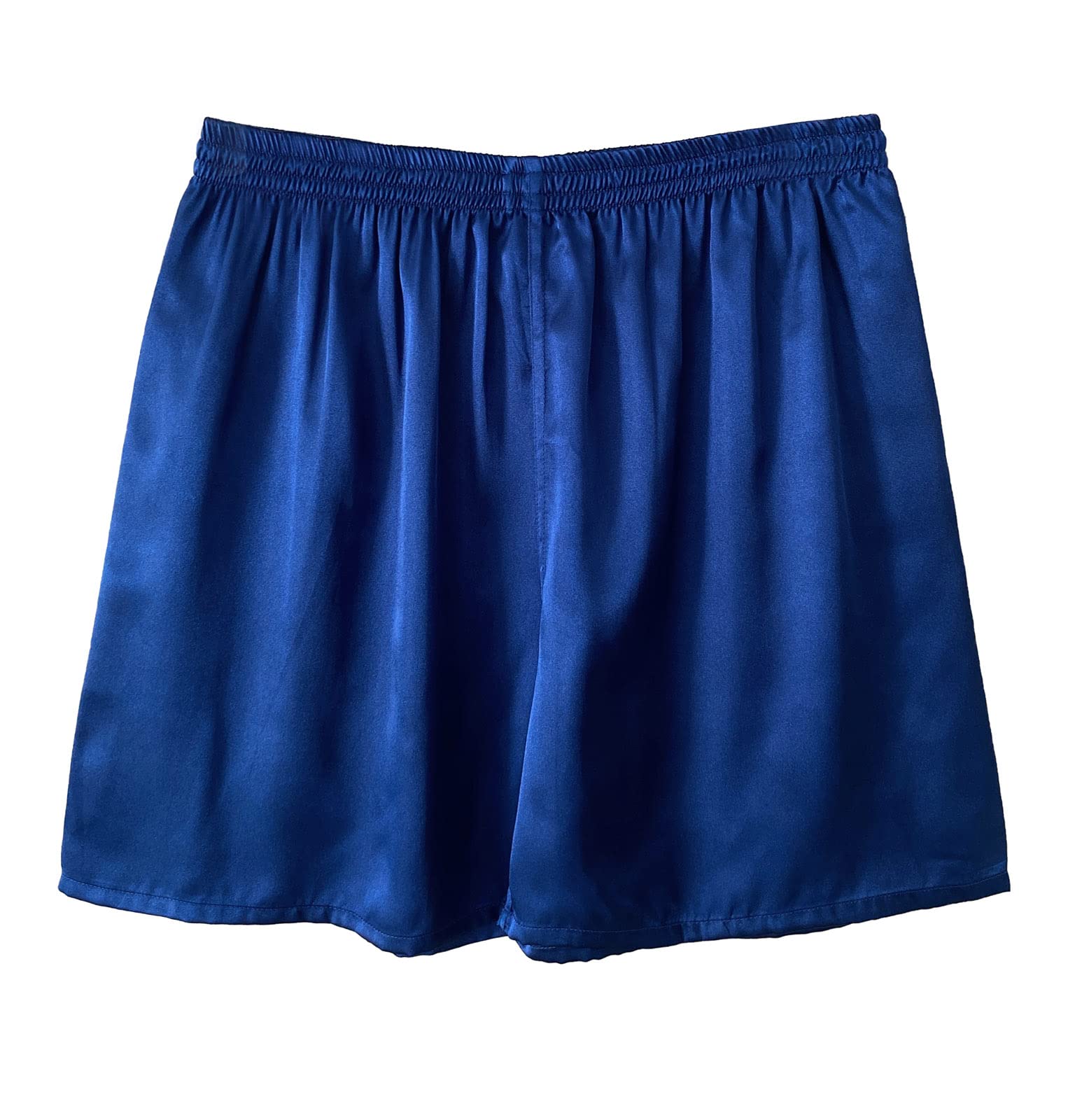Men's Satin Boxer Shorts - Silk Feeling Sleepwear & Lounge Pajama Shorts - Perfect for Sleeping, Lounging & Travel