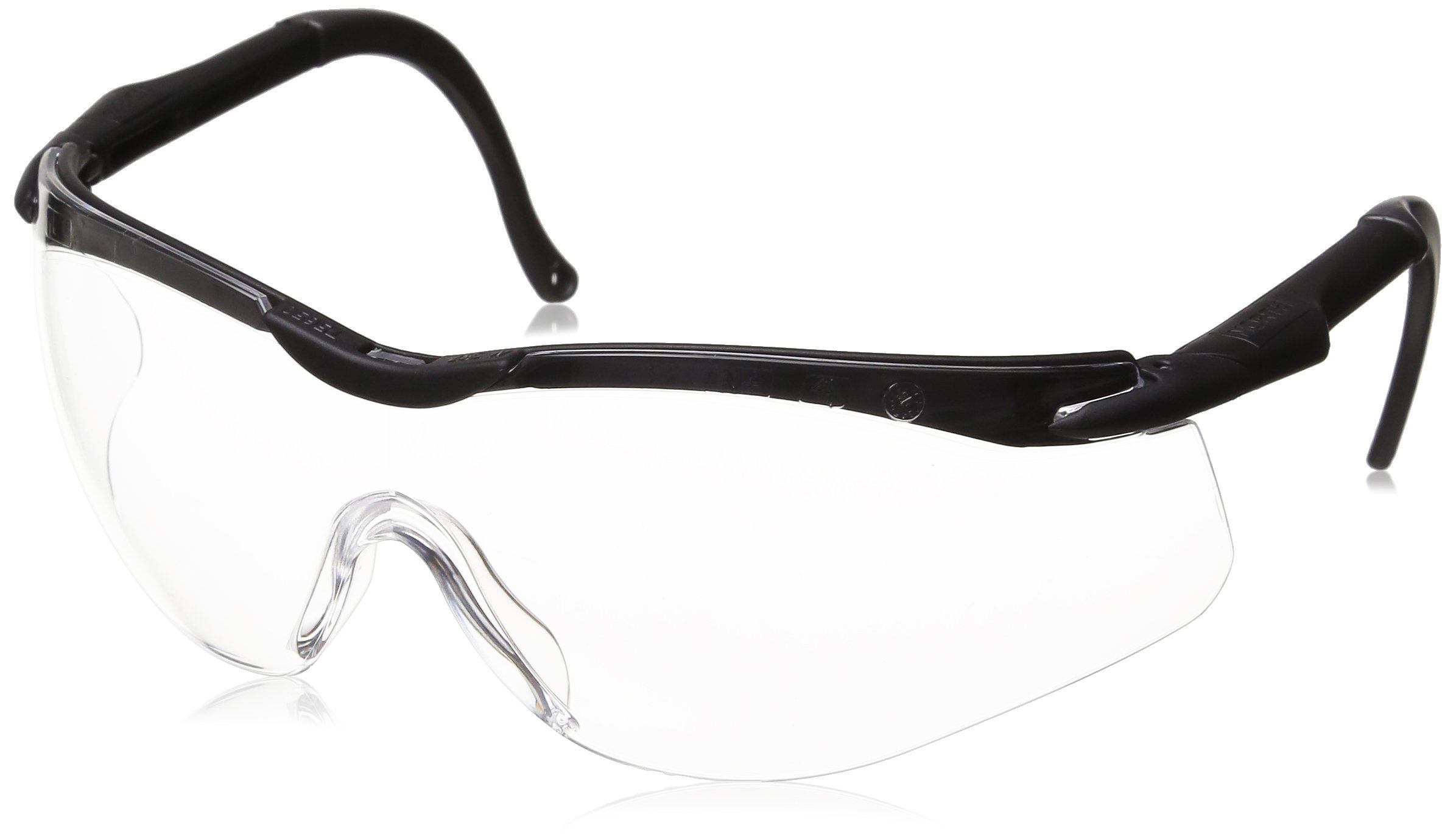 Honeywell T56505B 5600 Safety Glasses - Clear Anti-Fog Lens, Black/Gray Frame (10 Pack) - Perfect for Construction, Lab Work & DIY Projects