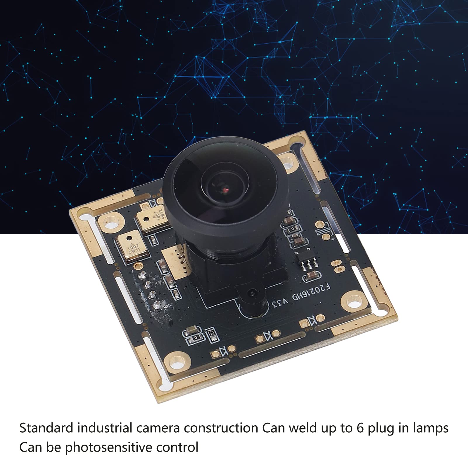 ANKROYU USB Camera Module with Microphone - 1080P HD Autofocus Webcam for Laptop, Desktop, Video Conferencing, Live Streaming & Online Classes | Plug & Play Embedded Web Camera PCB Module