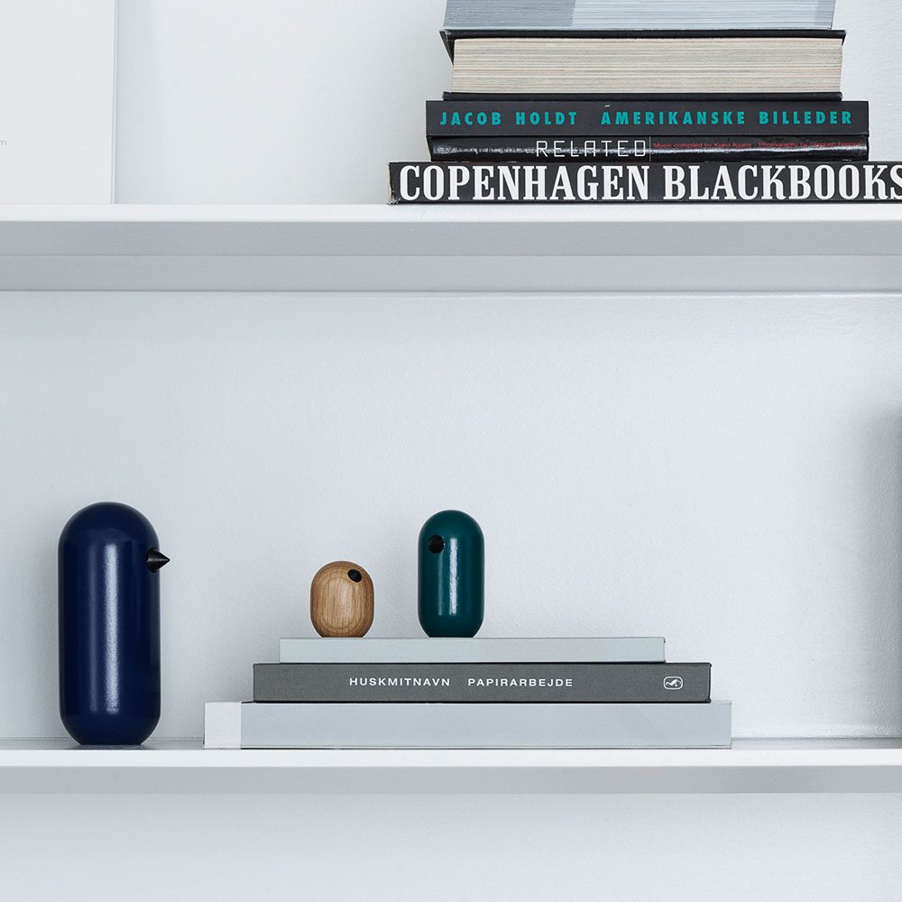 Normann Copenhagen Little Bird - Set of 6 Modern Decorative Ceramic Birds for Home Decor | Perfect for Shelf Display, Table Centerpiece & Scandinavian Interior Styling