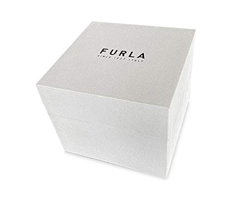 Furla Women's Elegant Dress Watch with Silver & Rose Gold Case - Model WW00002004L5 | Perfect for Office, Formal Events & Special Occasions