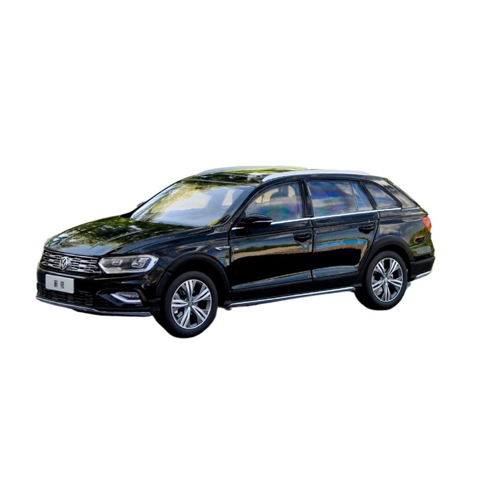 GUOXUN 1:18 Alloy Diecast Car Model - VW C-Trek Simulation Toy Car with Steering Suspension for Collection (Black) | Perfect for Display, Gift Giving, and Car Enthusiasts
